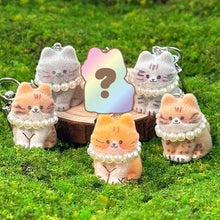 Load image into Gallery viewer, Fluffy Cat DIY Keychain Kit – Surprise Blind Box Charm

