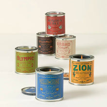 Load image into Gallery viewer, National Parks 1/2 Pint Candle - Tigertree
