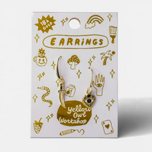 Load image into Gallery viewer, Heart + Dagger Earrings - Tigertree

