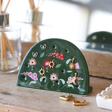 Load image into Gallery viewer, Ceramic Earring Holder - Tigertree
