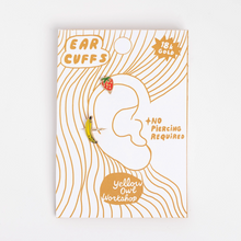 Load image into Gallery viewer, Strawberry &amp; Banana Ear Cuffs - Tigertree
