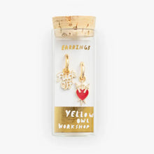 Load image into Gallery viewer, Fuck Off &amp; Heart Daggers Hoop Earrings - Tigertree
