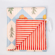 Load image into Gallery viewer, Garden Checkered Picnic Blanket - Tigertree
