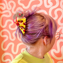 Load image into Gallery viewer, Pizza Rat Hair Claw - Tigertree
