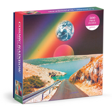 Load image into Gallery viewer, Cosmic Rainbow 500 Piece Puzzle - Tigertree
