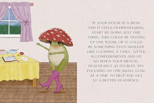 Load image into Gallery viewer, The Little Frog's Guide to Hope: Love, Wisdom and Affirmations for Tough Days from the Internet's Beloved Mushroom Frog
