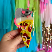 Load image into Gallery viewer, Pizza Rat Hair Claw - Tigertree

