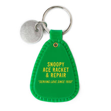 Load image into Gallery viewer, Snoopy Tennis Saddle Keychain - Tigertree
