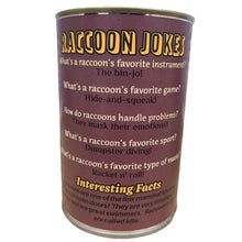 Load image into Gallery viewer, Rascal the Canned Raccoon - Tigertree
