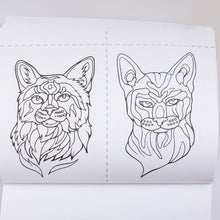 Load image into Gallery viewer, Adult Coloring Book: Stress Relieving Cats - Tigertree
