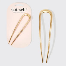 Load image into Gallery viewer, Metal French Hair Pin- - Tigertree

