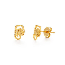 Load image into Gallery viewer, Scorpion Stud Earrings - Tigertree
