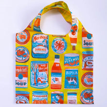 Load image into Gallery viewer, Vintage Tins Art Sack - Reusable Tote Bag - Tigertree
