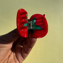 Load image into Gallery viewer, Tiny Tomato Hair Claw - Tigertree

