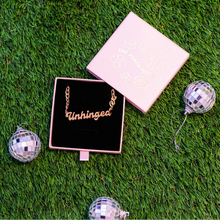 Load image into Gallery viewer, Unhinged Nameplate Necklace - Tigertree
