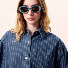 Load image into Gallery viewer, Fidelia Shirt - Bleu Jean
