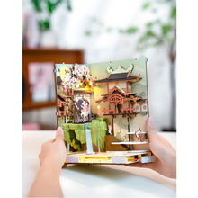 Load image into Gallery viewer, DIY Book Nook Kit- Falling Sakura - Tigertree
