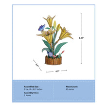Load image into Gallery viewer, DIY Wooden Puzzle Kit: Lily Bloom Kit - Tigertree
