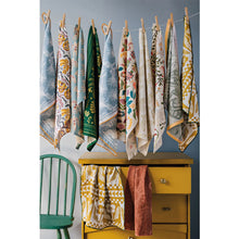 Load image into Gallery viewer, Embroidered Amulet Tea Towel - Tigertree
