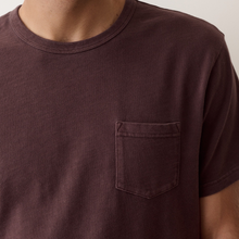 Load image into Gallery viewer, Luxe Slub Pocket Tee - Java
