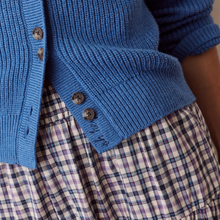 Load image into Gallery viewer, Parker Collared Cardigan - Coronet Blue
