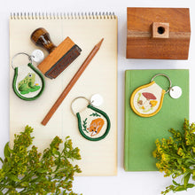 Load image into Gallery viewer, Fox Patch Keychain - Tigertree
