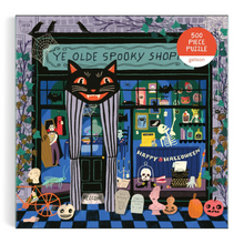 Load image into Gallery viewer, Ye Olde Spooky Shoppe 500 Piece Puzzle
