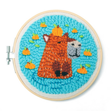 Load image into Gallery viewer, Capybara Punch Needle Kit - Tigertree
