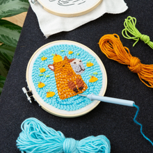 Load image into Gallery viewer, Capybara Punch Needle Kit - Tigertree
