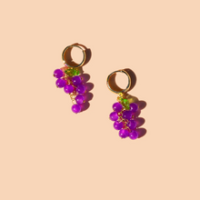 Load image into Gallery viewer, Heard It Through The Grapevine Hoops - Tigertree

