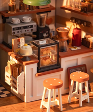 Load image into Gallery viewer, Miniature House Kit: Slow Life Cafe
