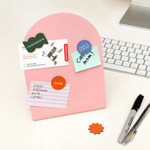 Load image into Gallery viewer, Inkerie Pink Magnetic Memo Board - Tigertree
