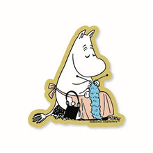 Load image into Gallery viewer, Moominmama Knitting Sticker - Tigertree
