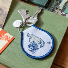 Load image into Gallery viewer, Moomintroll Garden Patch Keychain - Tigertree
