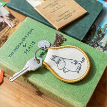 Load image into Gallery viewer, Moomintroll Wave Patch Keychain - Tigertree
