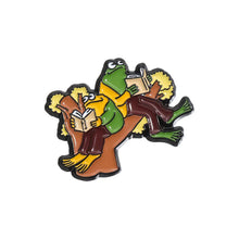 Load image into Gallery viewer, Frog &amp; Toad Enamel Pin - Tigertree
