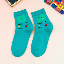 Load image into Gallery viewer, Adventure Time Socks - Tigertree
