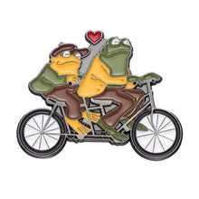 Load image into Gallery viewer, Frog &amp; Toad Enamel Pin - Tigertree
