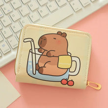 Load image into Gallery viewer, Capybara Zipper Wallet - Tigertree
