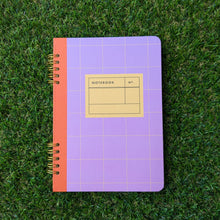 Load image into Gallery viewer, Spiral Bound A5 Notebook - Tigertree
