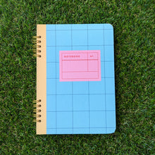 Load image into Gallery viewer, Spiral Bound A5 Notebook - Tigertree
