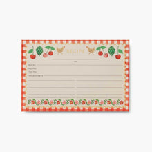 Load image into Gallery viewer, Pack of 12 Cherry Farm Recipe Cards
