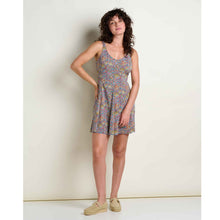 Load image into Gallery viewer, Sunkissed Tank Godet Dress - Pacific Blue - Tigertree
