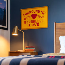 Load image into Gallery viewer, Surround Me w/ Your Boundless Love Camp Flag - Tigertree
