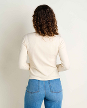 Load image into Gallery viewer, Rosalie Square Neck Longsleeve - Almond Texture

