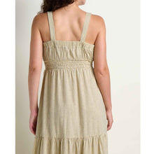 Load image into Gallery viewer, Taj Hemp Tiered Midi Dress
