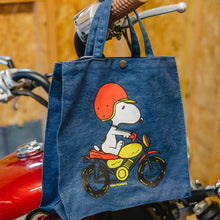 Load image into Gallery viewer, Snoopy Easy Rider Vintage-Style Market Tote - Tigertree
