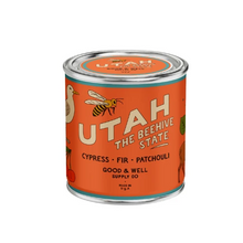 Load image into Gallery viewer, Utah State 1/2 Pint Candle
