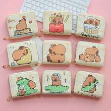 Load image into Gallery viewer, Capybara Zipper Wallet - Tigertree
