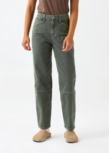 Load image into Gallery viewer, Stretch Canvas Utility Pant - Thyme
